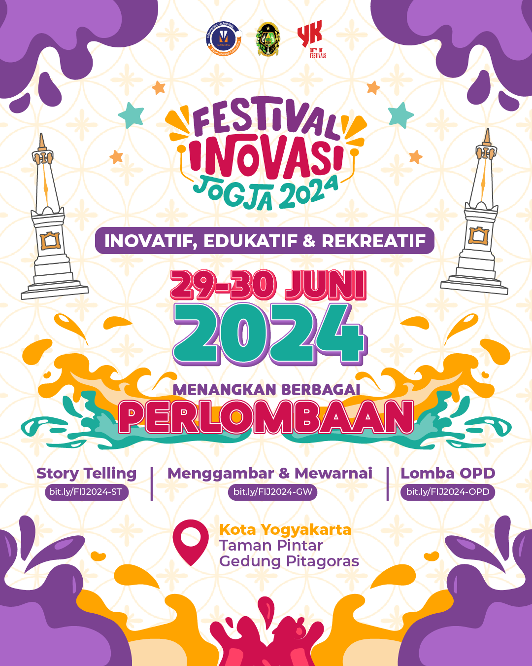 Inovasi Tanpa Batas, Jogja Makin Berkelas! Festival Inovasi Jogja 2024 Akan Segera Hadir