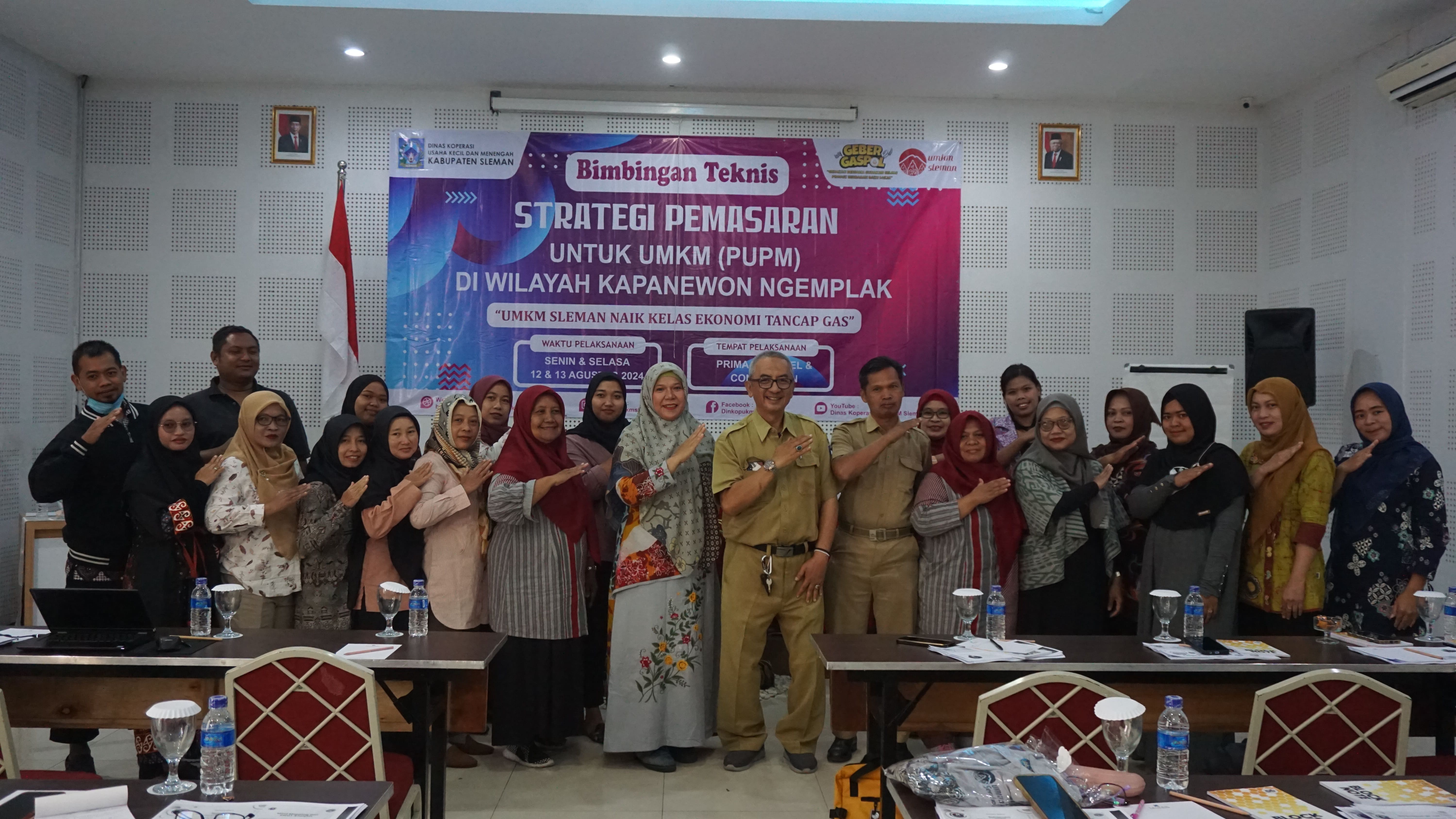 Bimbingan Teknis Strategi Pemasaran untuk UMKM Kapanewon Ngemplak