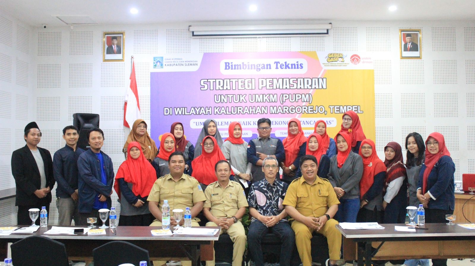 Bimbingan Teknis Strategi Pemasaran untuk UMKM Kelurahan Margorejo