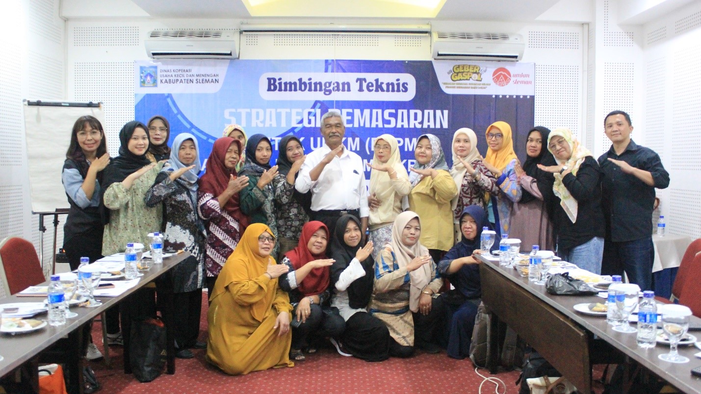 BIMTEK Strategi Pemasaran untuk UMKM Kelurahan Tambakrejo Tempel