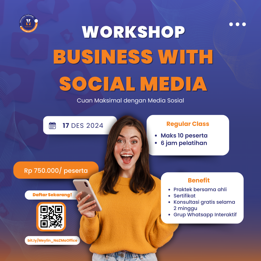 WORKSHOP BUSINESS WITH SOCIAL MEDIA