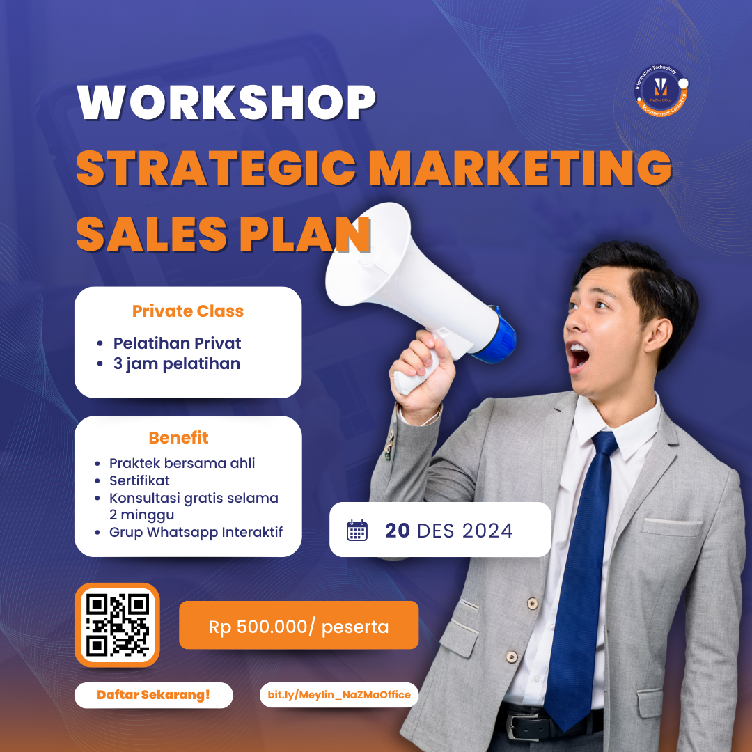 WORKSHOP STRATEGIC MARKETING SALES PLAN
