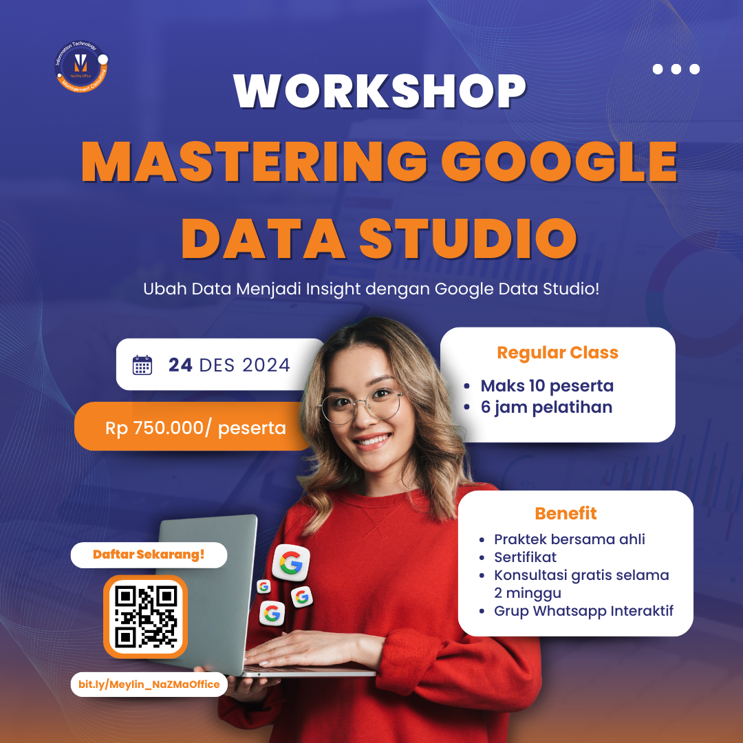 WORKSHOP MASTERING GOOGLE DATA STUDIO